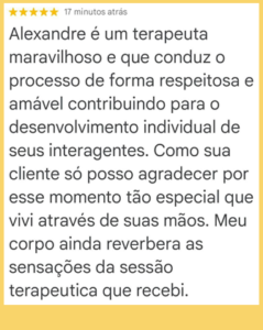 Depoimento sobre a massagem tântrica da Martha