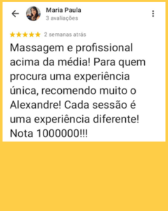 Depoimento sobre Massagem Tântrica 13