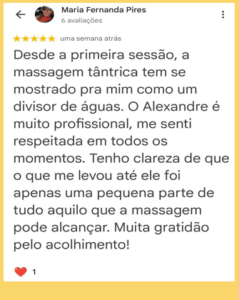 Depoimento sobre Massagem Tântrica 35